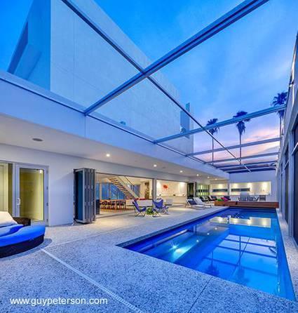 Mansión contemporánea minimalista en Sarasota.