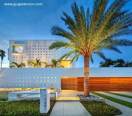 Mansión contemporánea minimalista en Sarasota.