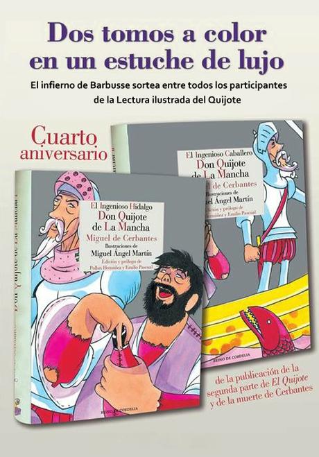 Sorteo Lectura ilustrada Don Quijote