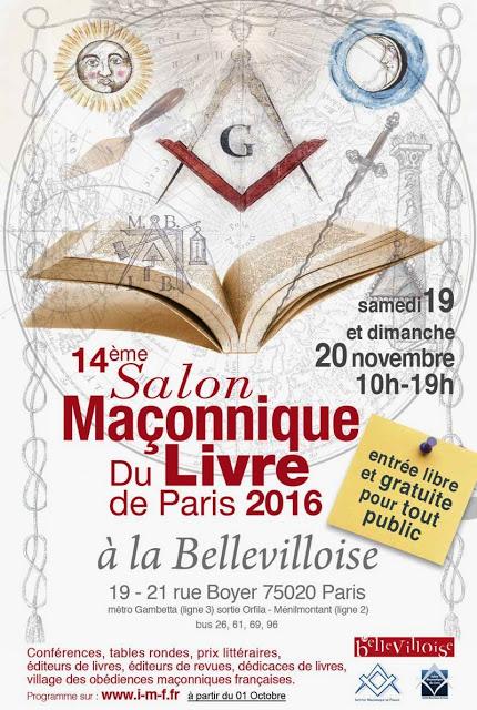 14º Salón del Libro Masónico en París
