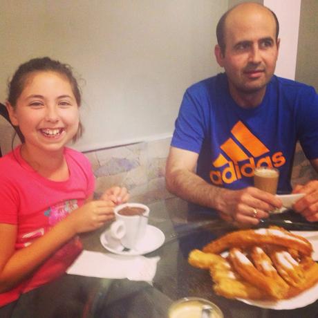 FotoDelDía, Solo Yo, Blog Solo Yo, Blog Diario, Salida en Familia, MIs padres, Torrevieja, churros, porras, churreria antonio, cine de Alicante, 