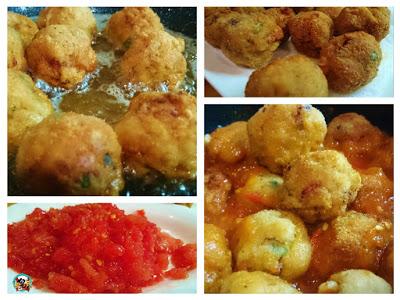 Albóndigas de calamares