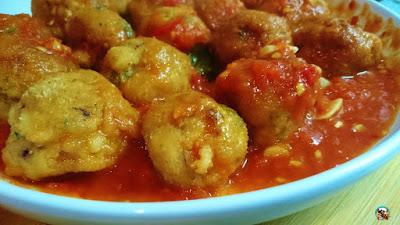 Albóndigas de calamares
