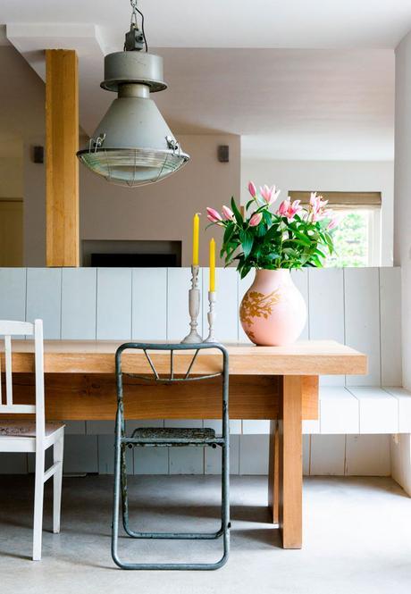 Casa natural con mezcla de texturas Casa natural con mezcla de texturas