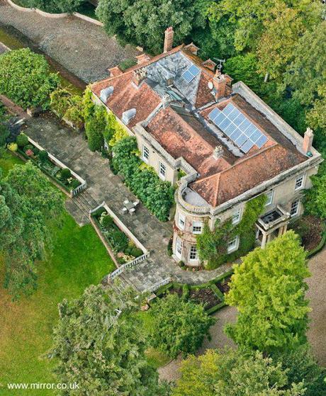 Casa de campo inglesa al norte de Londres.