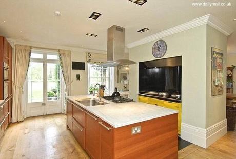 Casa de campo inglesa al norte de Londres.