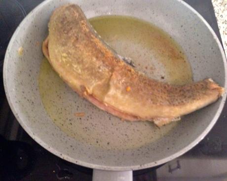 cocina, cocina sana, cocina sin sal, receta, trucha a la navarra, trucha a la Soto, trucha a la naranja en papillote, blog de cocina, solo yo, blog solo lo, pescado, #QueComemosHoy #ComoSeHIzo #PasoAPaso