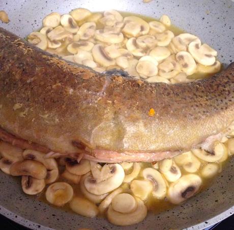 cocina, cocina sana, cocina sin sal, receta, trucha a la navarra, trucha a la Soto, trucha a la naranja en papillote, blog de cocina, solo yo, blog solo lo, pescado, #QueComemosHoy #ComoSeHIzo #PasoAPaso