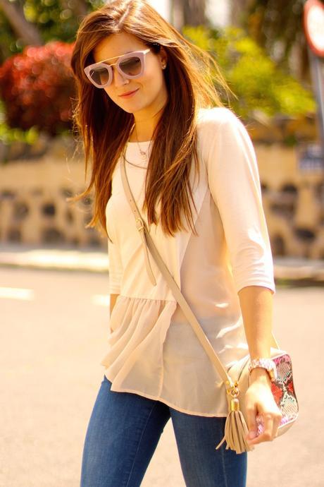 Apricot Blouse