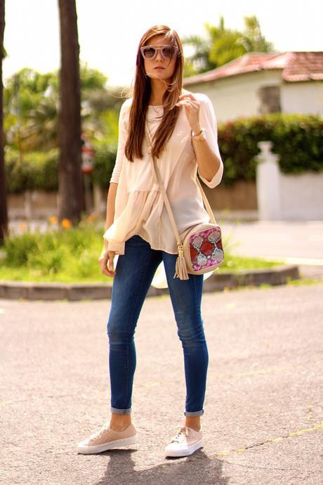 Apricot Blouse
