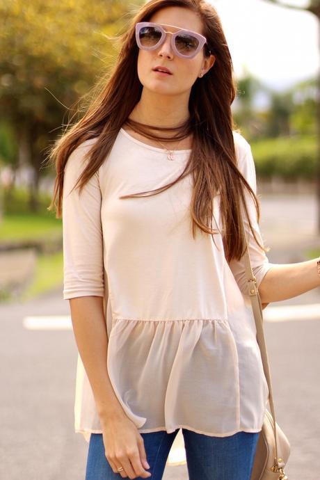 Apricot Blouse