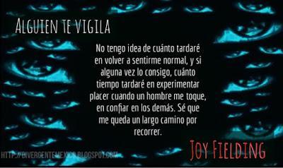 Reseña 'Alguien te vigila' de Joy Fielding Reseña 'Alguien te vigila' de Joy Fielding