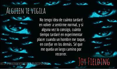 Reseña 'Alguien te vigila' de Joy Fielding