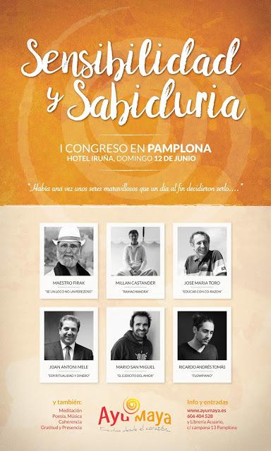 I CONGRESO SENSIBILIDAD Y SABIDURÍA. Pamplona 12 Junio 2016