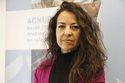 María Jesús Veiga, portavoz de ACNUR-España