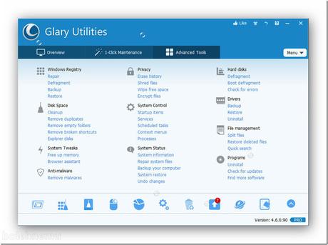 Glary Utilities Pro 5.52.0.73 + portable,multilenguaje,herramientas y utilidades