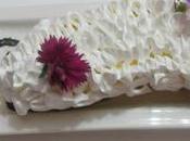 Tarta crema naranja, merengue