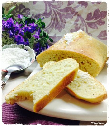 Bizcocho de coco y sésamo 4