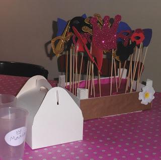 Una comunión campestre en rosa