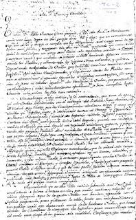 EL PÁRROCO DE CANDARAVE, PABLO CUADROS, INFORMA DE LA INSURRECCIÓN DE CATARI Y TÚPAC AMARU