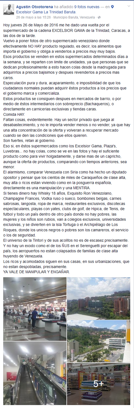 ABC censuró a empresario español en Caracas [+ fotos]