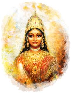 Lakshmi, diosa de las riquezas y prosperidad