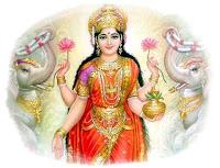 Lakshmi, diosa de las riquezas y prosperidad