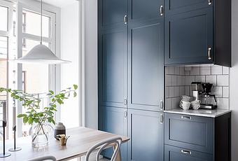 Revestimientos de cocina: ladrillo visto, cemento pulido, mármol