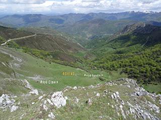 Tuiza Riba-Las Escolgás-Los Camparones (Tapinón)-El Quentu'l Visu