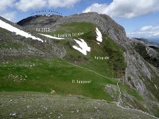 Tuiza Riba-Las Escolgás-Los Camparones (Tapinón)-El Quentu'l Visu