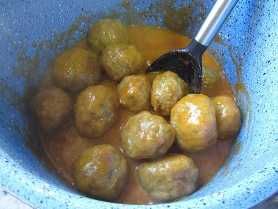 Albóndigas en salsa española olla GM