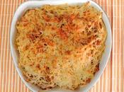 Tallarines boloñesa gratinados