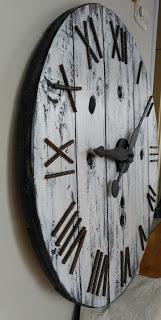 Reloj de madera DIY