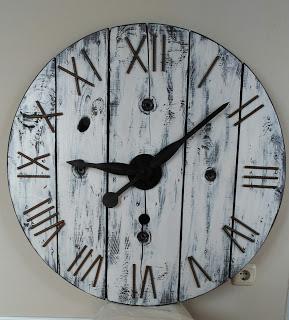Reloj de madera DIY
