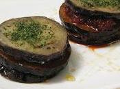 Milhojas berenjena sobrasada miel