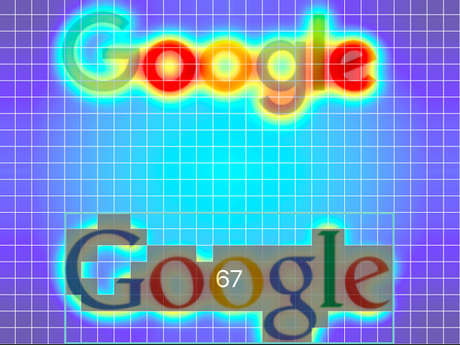 Mapas de calor en logotipos