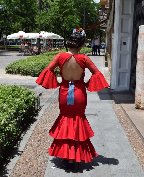 El rojo el color de esta feria 💃💃