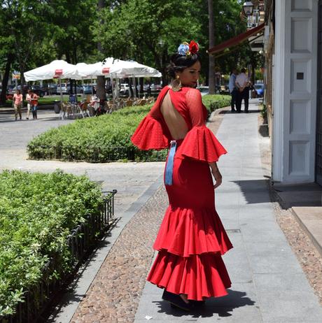 El rojo el color de esta feria 💃💃