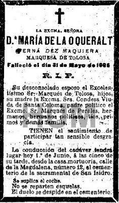 110 Aniversario de una boda trágica. Madrid, 1906