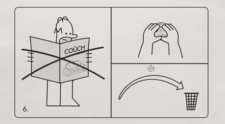 ¿Y si Homer Simpson montara un sofá de IKEA?