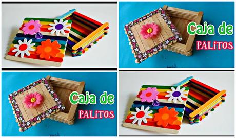 Caja hecha con paletas de madera