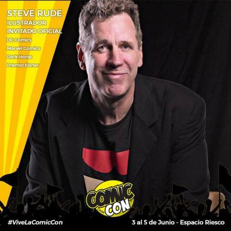 @comicconchile: #OmarFrancia y #SteveRude estarán este 2 de Junio en #SantoTomásSanJoaquín