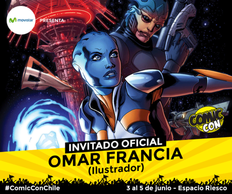 @comicconchile: #OmarFrancia y #SteveRude estarán este 2 de Junio en #SantoTomásSanJoaquín