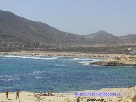 El Playazo de Rodalquilar...o de cómo un volcán se convirtió en playa (Cabo de Gata Almería)