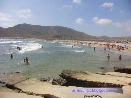 El Playazo de Rodalquilar...o de cómo un volcán se convirtió en playa (Cabo de Gata Almería)