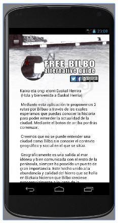 Free Bilbo!, una forma diferente de conocer Bilbao mediante una interesante aplicación regional