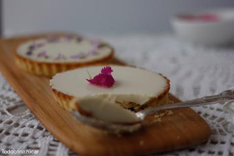 tarta de lavanda