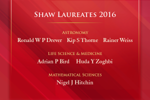 Nigel Hitchin gana el Premio Shaw en Ciencias Matemáticas