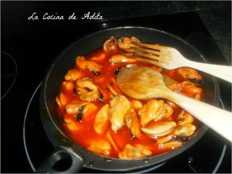 Mejillones en escabeche