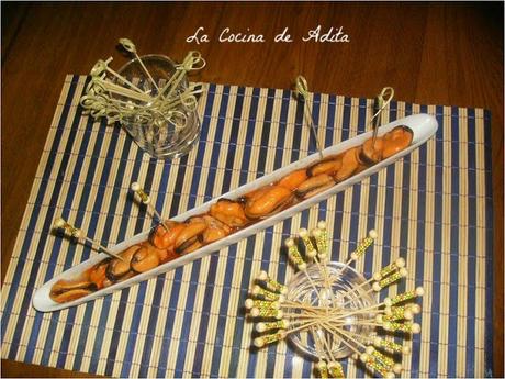 Mejillones en escabeche